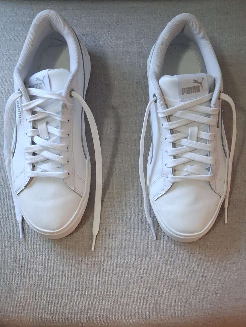 Puma Men's White Low-Top Sneakers